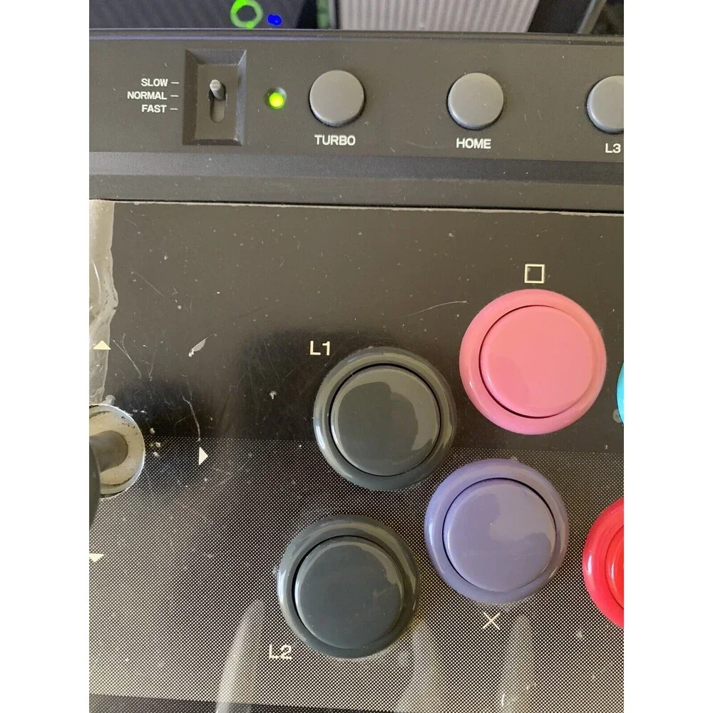 PlayStation 3 Ps3 Hori FIGHTING STICK 3‎ FS3 USB Wired Arcade Joystick